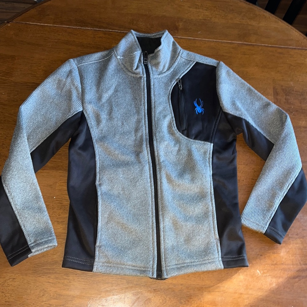Spyder Boats jacket size 7/8 - warm up / fleece jacket  Like new